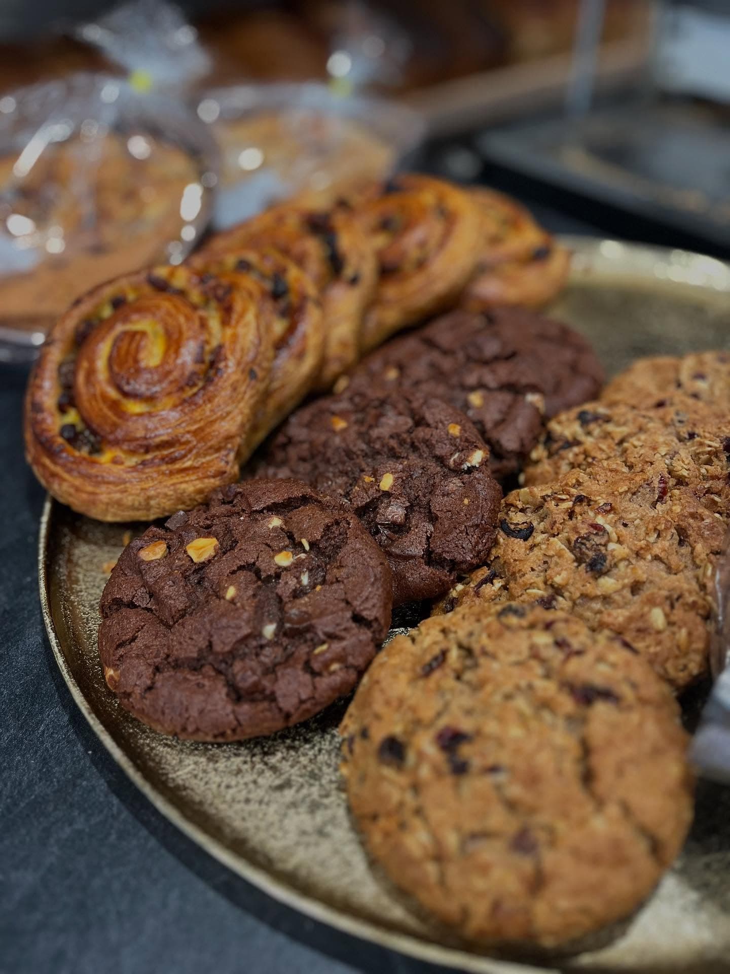 Krokante chocoladekoekjes